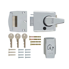 British Standard Keyless Egress Nightlatch Door Lock