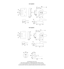 Double Locking Nightlatch Door Lock