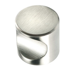 Cabinet Cylindrical Knob-Flat - 25x30mm