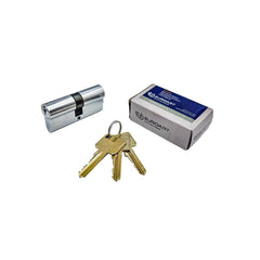 High Security 6 Pin - Double Brass Cylinder - 60mm