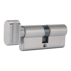 High Security Two Line 10 Pin - Key and Turn Brass Cylinder -60mm