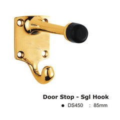 Door Stop - Sgl Hook -85mm
