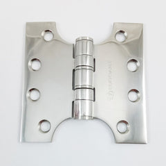Solid Brass Parliament Hinge-washered -100x100x3.5mm