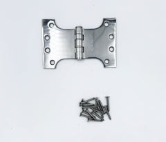 Solid Brass Parliament Hinge-washered -100x150x3.5mm