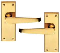 Lever on Back Plate Jovian - Sort Lever Latch - Classic design 110mm x 40mm