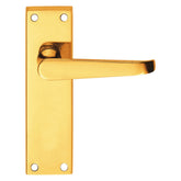 Lever on Back Plate Jovian - Lever Latch - Classic design 150mm x 40mm