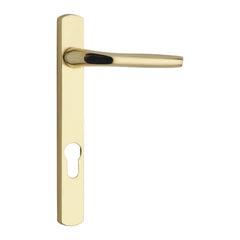 L Handle on Slim Line Lever Europrofile (92mm) -208x26mm