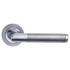 Lever on Rose - Dual finished - Designer Range -128MM - Rose 51MM