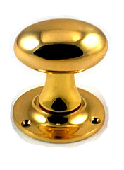 OVAL MORTICE KNOB 56MM