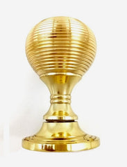 Reeded Mortice Knob - 56mm