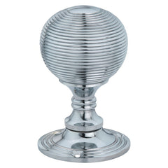 Reeded Mortice Knob - 56mm