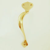 Victorian Pull Handle Left Hand - 202mm x 46mm