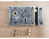 Ornate Rim Lock