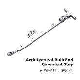 Architectural Bulb End Casement Stay -203mm