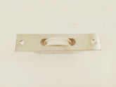 Sash Window Axle Pulley Square Forend with Nylon Wheel
-117x25mm