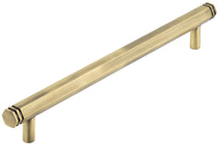 Hoxton Nile Cabinet Handles 224mm Ctrs Antique Brass - Hoxton Range
