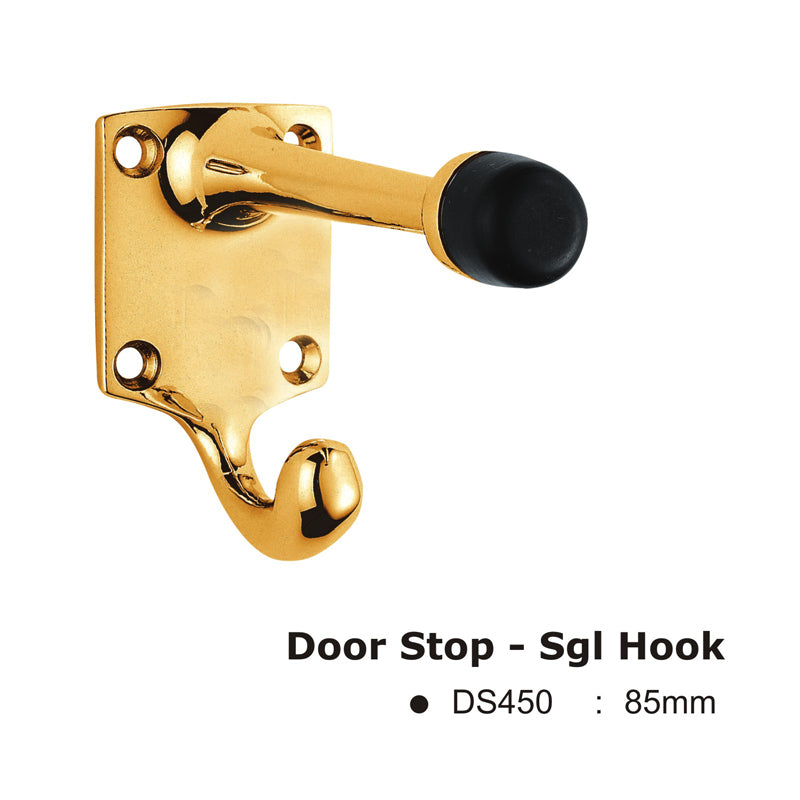 Door Stop - Sgl Hook -85mm