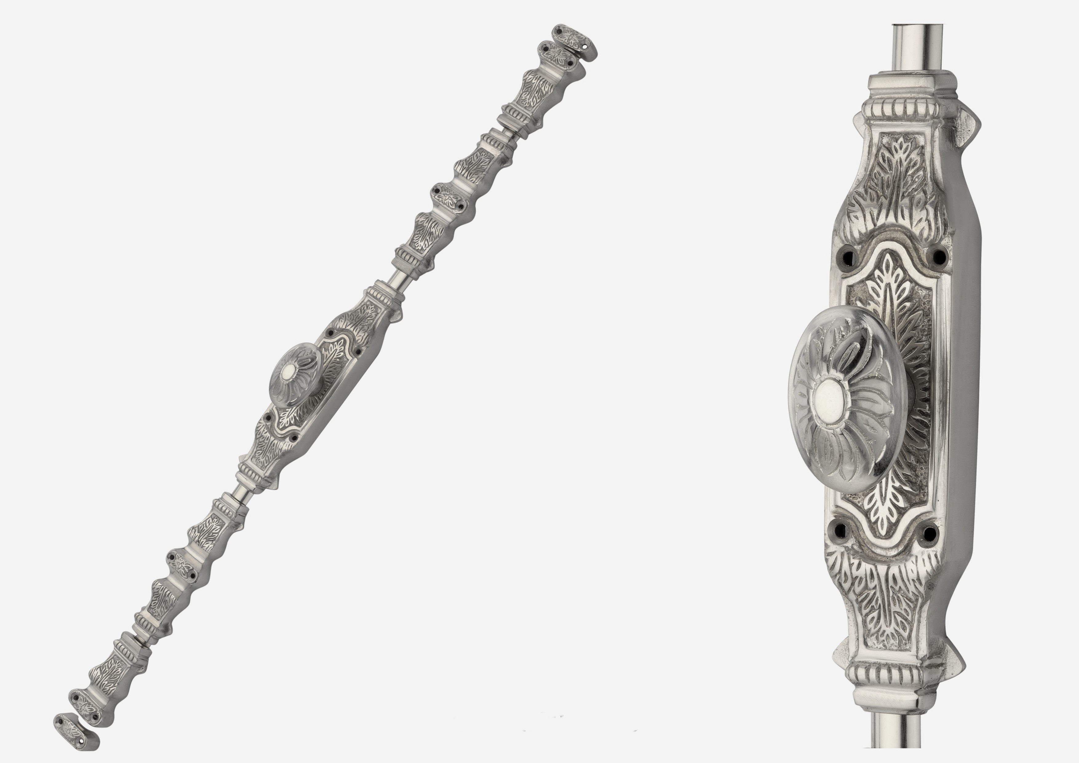 Floral Espagnolette Bolt or Cremone Bolt-Upto 9'