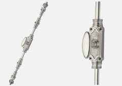Oval Knob Espagnolette Bolt or Cremone Bolt -Upto 9'