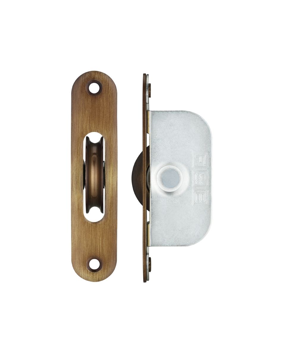 Brass Ball Bearing Pulleys - 2 1/4" Radius Forend