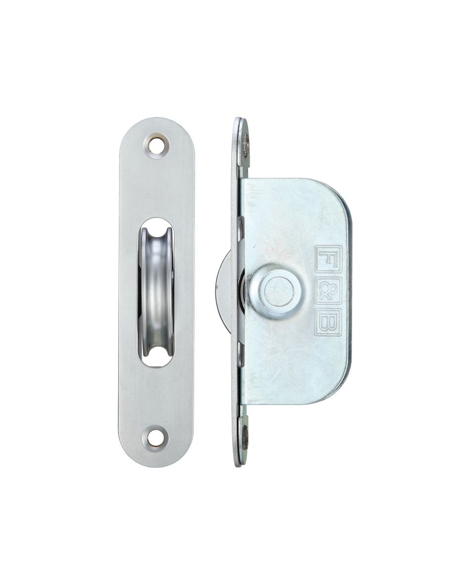 Brass Ball Bearing Pulleys - 1 3/4" Square Forend