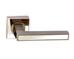 Lever on Square Rose-  Designer Range