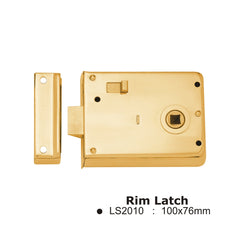 Rim Latch 100x76mm
