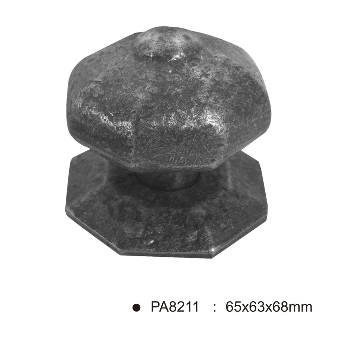 Center Door Knob -65x63x68mm