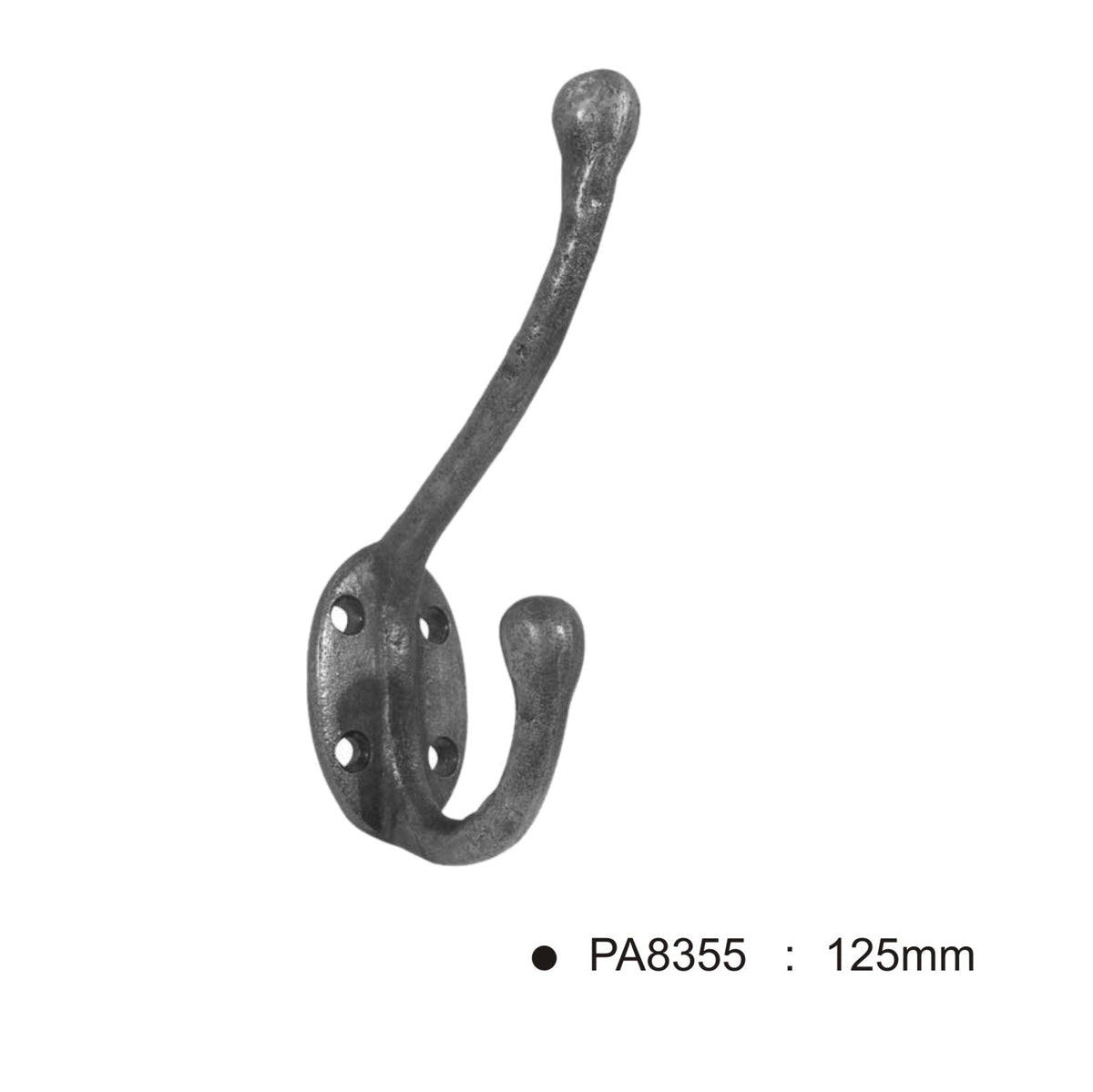 PA HAT & COAT HOOK 125MM