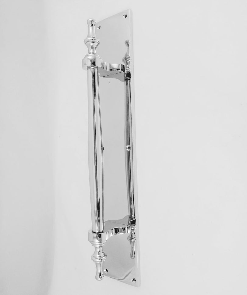 Dulcie Solid Brass Pull Handle - 380mm x 68mm