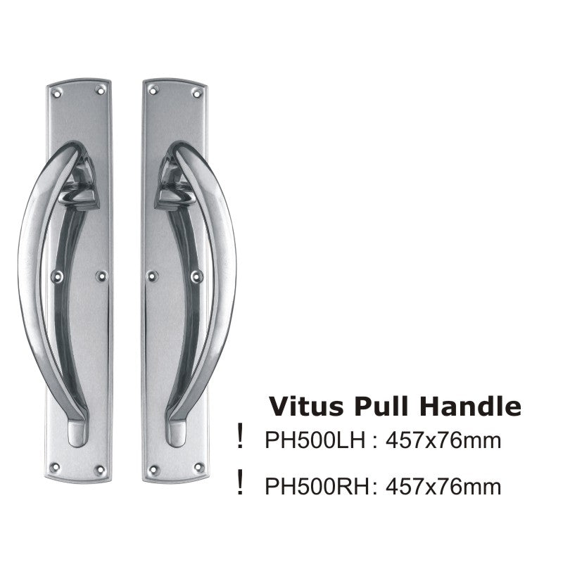 Vitus Pull Handle Left Hand- 457mm x 76mm