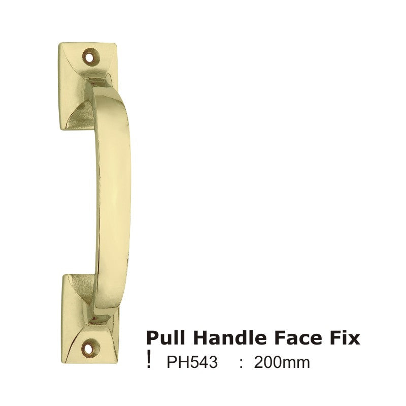 Standard Design Pull Handle Face Fix -200mm
