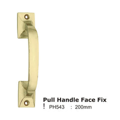 Standard Design Pull Handle Face Fix -200mm