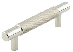 Hoxton Taplow Cabinet Handles 96mm Ctrs   Polished Nickel - Hoxton Range