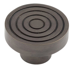 Murray Cupboard Knobs 40mm Dark Bronze - Hoxton Range