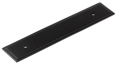 Hoxton Rushton Backplate for Cabinet Handles 140x30mm  Black - Hoxton Range