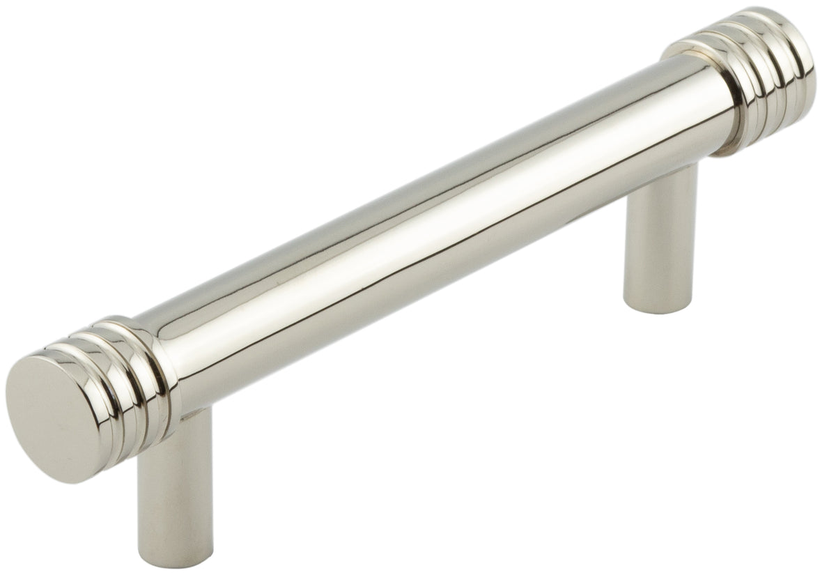 Hoxton Sturt Cabinet Handles 96mm Ctrs   Polished Nickel - Hoxton Range