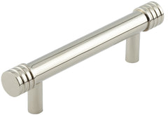 Hoxton Sturt Cabinet Handles 96mm Ctrs   Polished Nickel - Hoxton Range