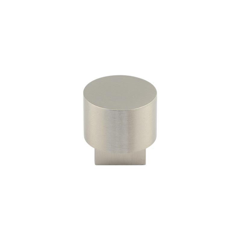Westminster Round Cupboard Knobs  Satin Nickel - Burlington Range