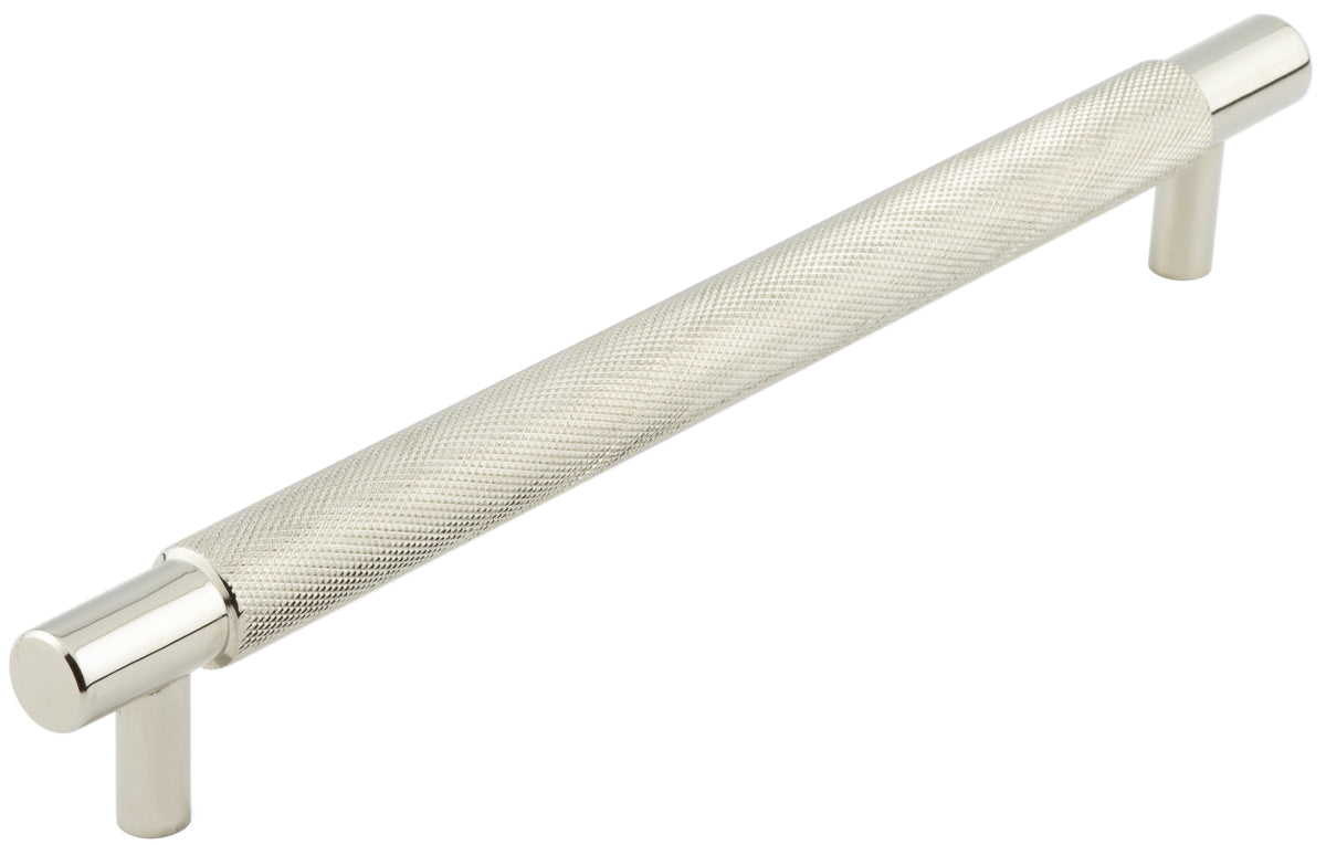 Hoxton Taplow Cabinet Handles 224mm Ctrs   Polished Nickel - Hoxton Range