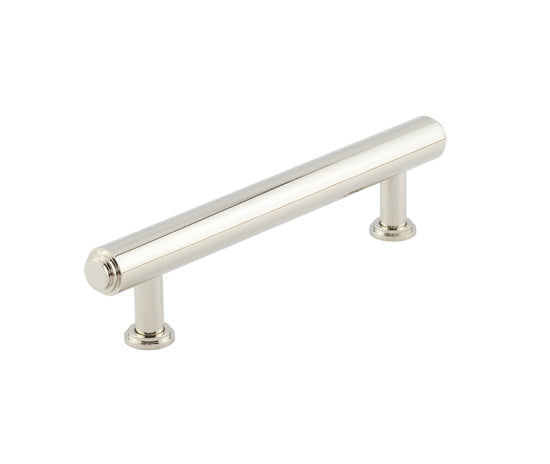 Burlington Belgrave Stepped Cabinet Handles 128mm   Polished Nickel - Burlington Range
