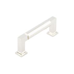 Burlington Westminster Round Cabinet Handles 96mm   Polished Nickel - Burlington Range