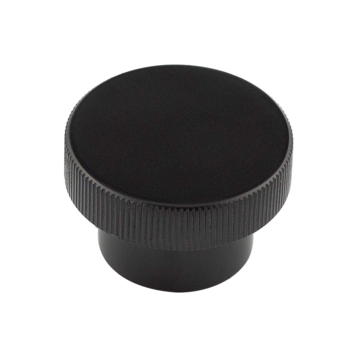 Thaxted Cupboard Knobs 40mm  Black - Hoxton Range