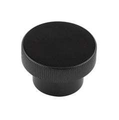 Thaxted Cupboard Knobs 40mm  Black - Hoxton Range