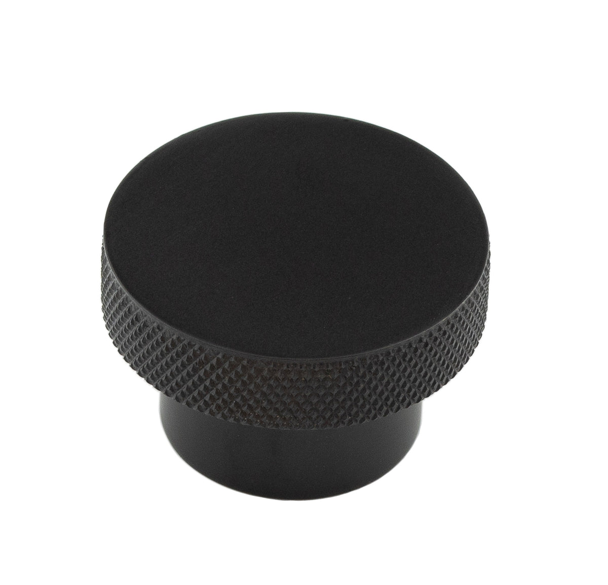 Wenlock Cupboard Knobs 40mm  Black - Hoxton Range
