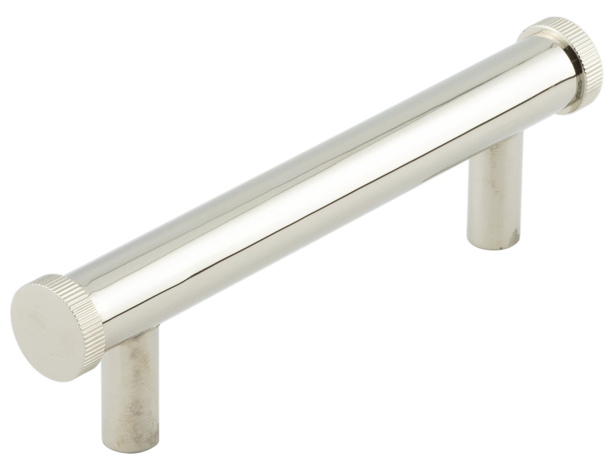 Hoxton Thaxted Cabinet Handles 96mm Ctrs   Polished Nickel - Hoxton Range