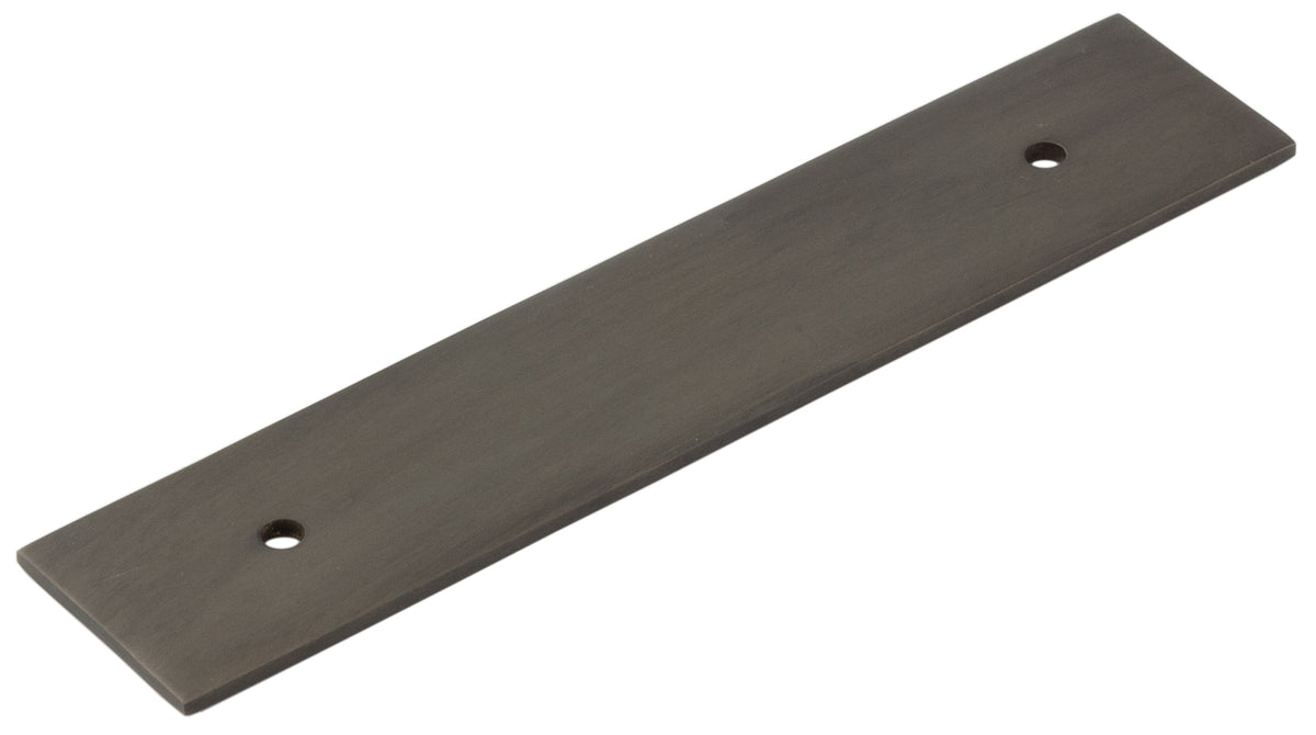 Hoxton Fanshaw Backplates for Cabinet Handles 140x30mm Dark Bronze - Hoxton Range