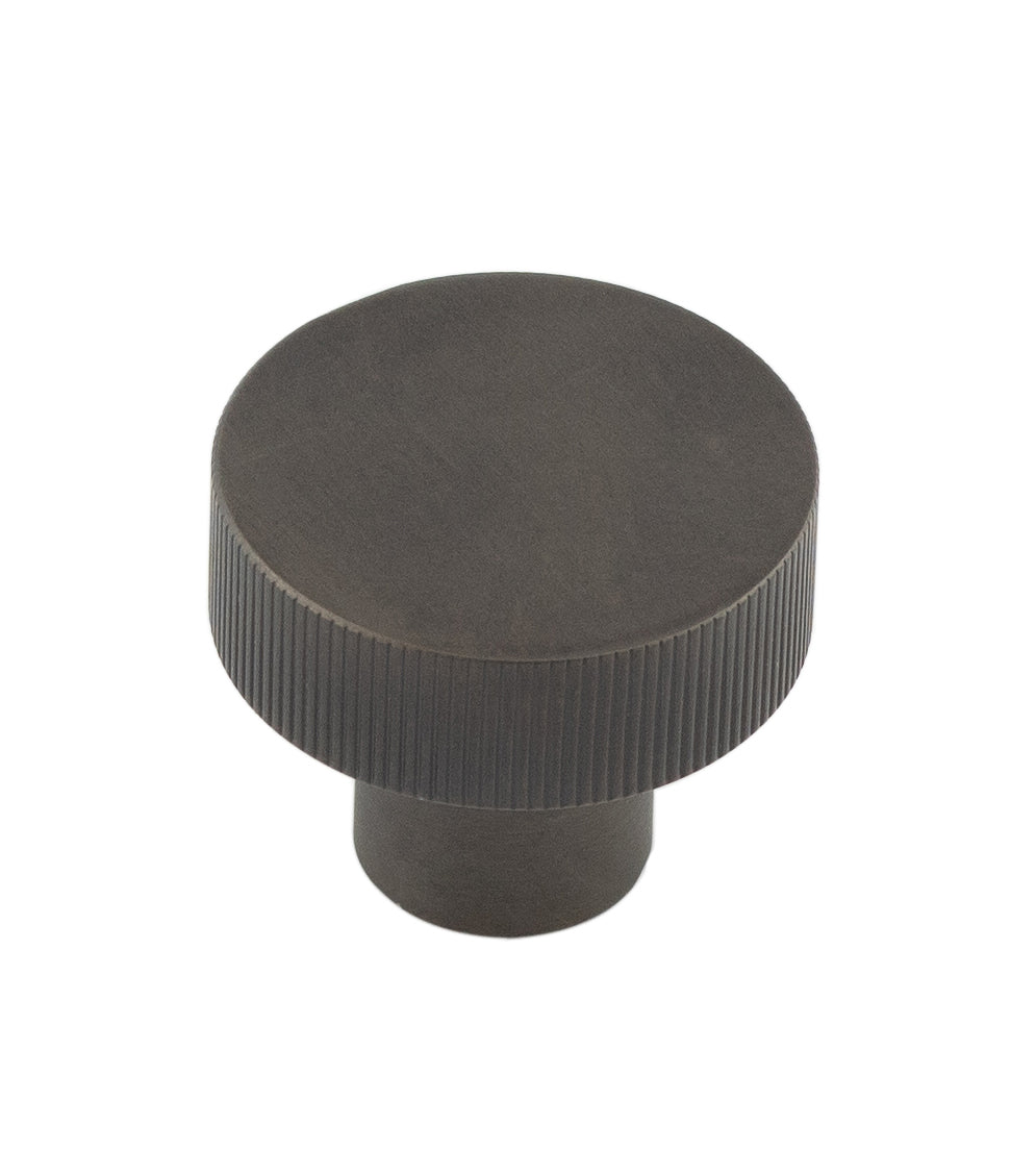Thaxted Cupboard Knobs 30mm Dark Bronze - Hoxton Range