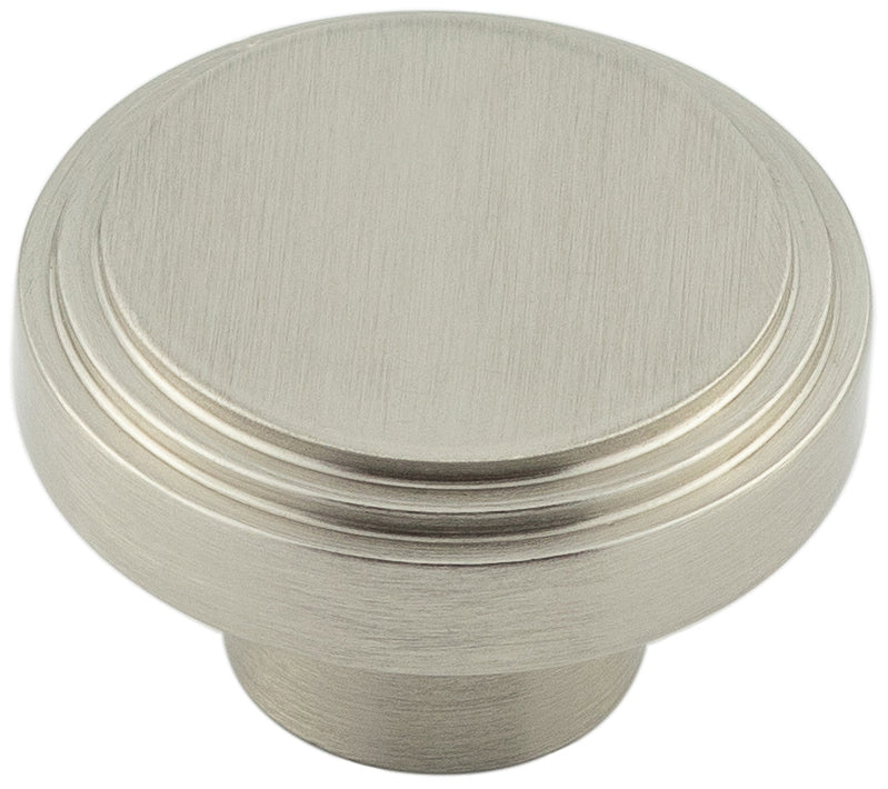 Cropley Cupboard Knobs 40mm  Satin Nickel - Hoxton Range