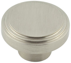Cropley Cupboard Knobs 40mm  Satin Nickel - Hoxton Range
